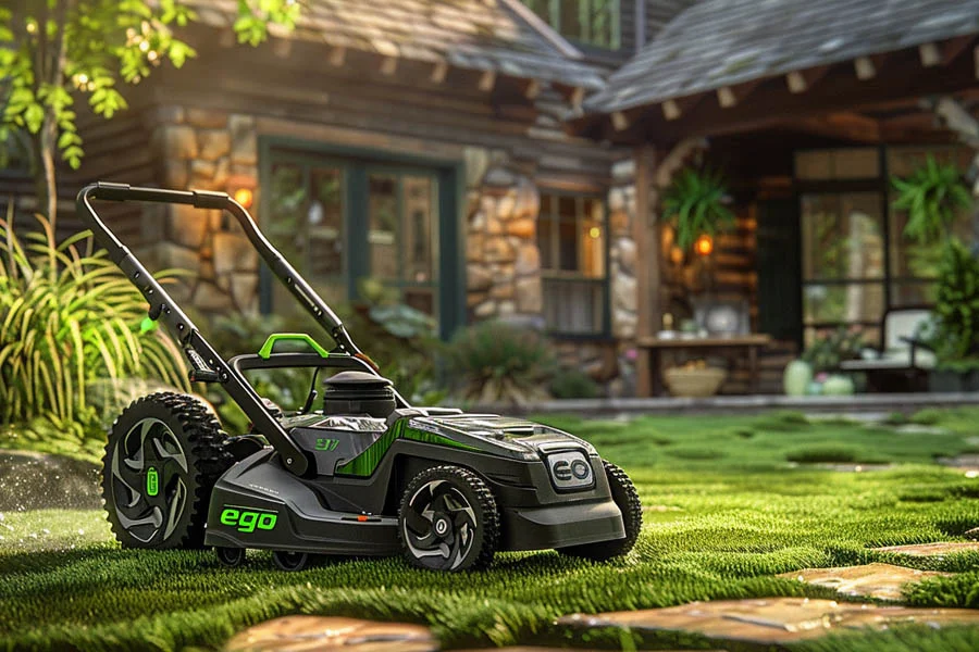 small electric grass mower