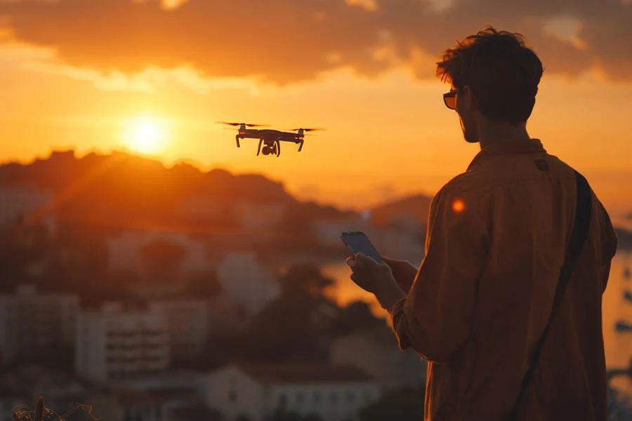 drone helicopter with camera