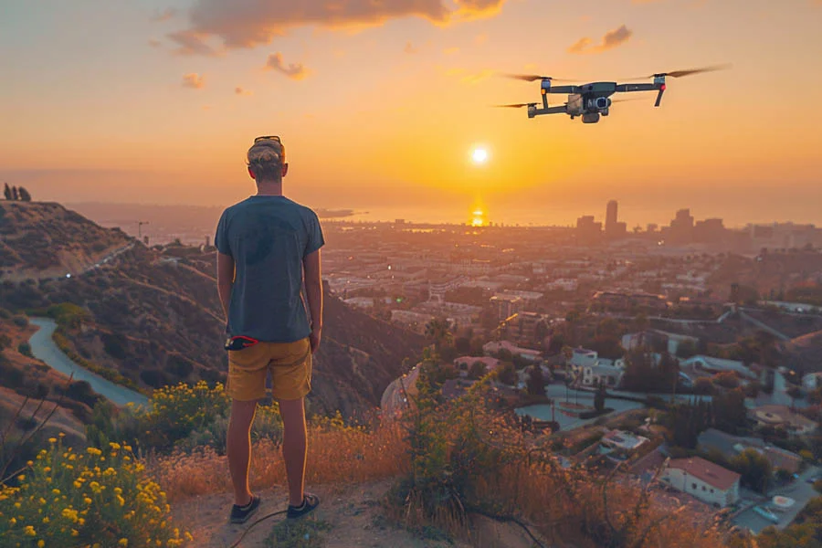 drone helicopter with camera